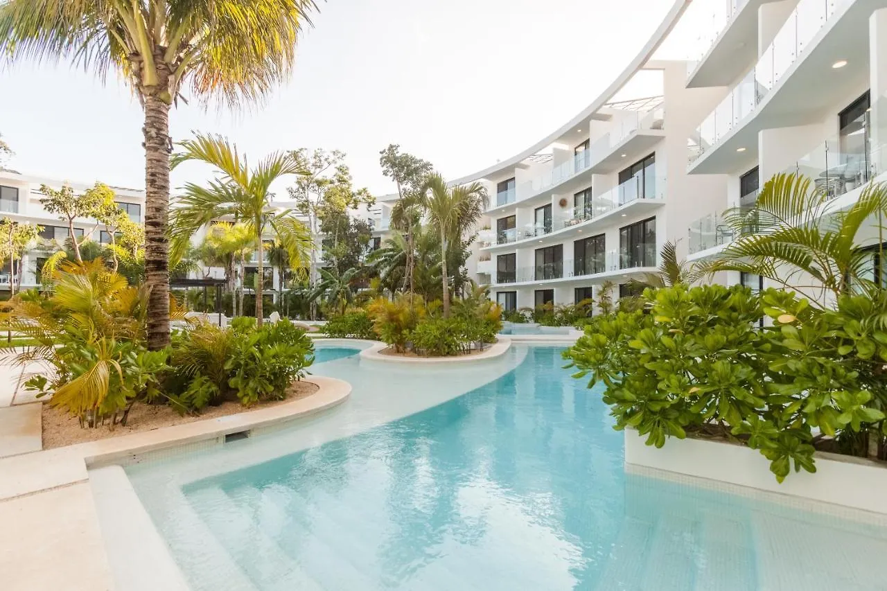 Your Place In Town With Pool, Coworking And Gym Located At Central Park Lagunas Tulum 0*,  Mexico